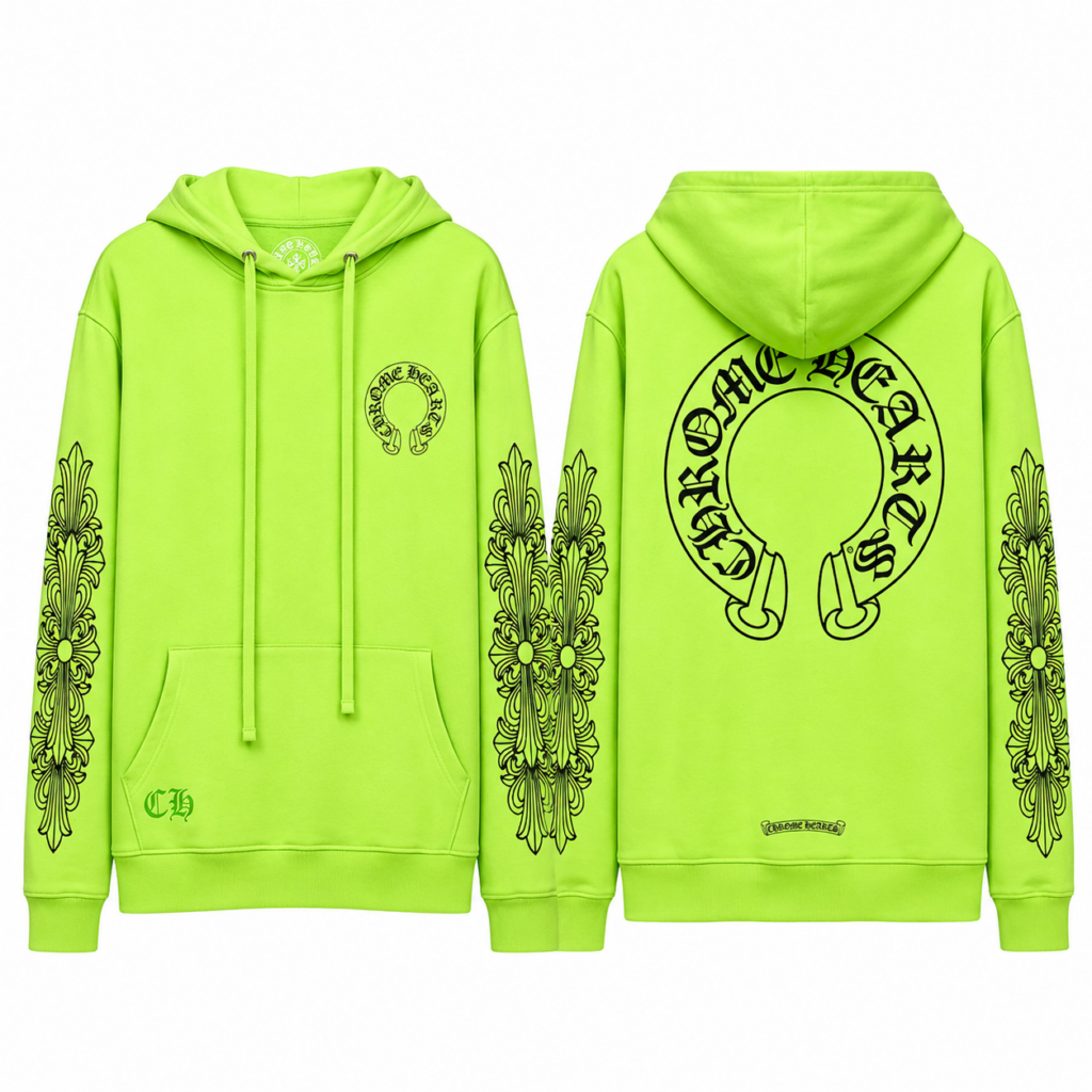 Chrome Hearts Graphic Pullover Hoodie