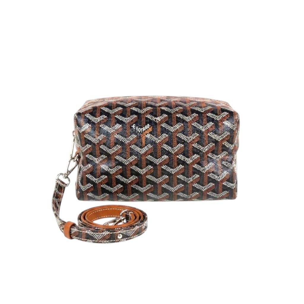 Goyard-Style Handbag