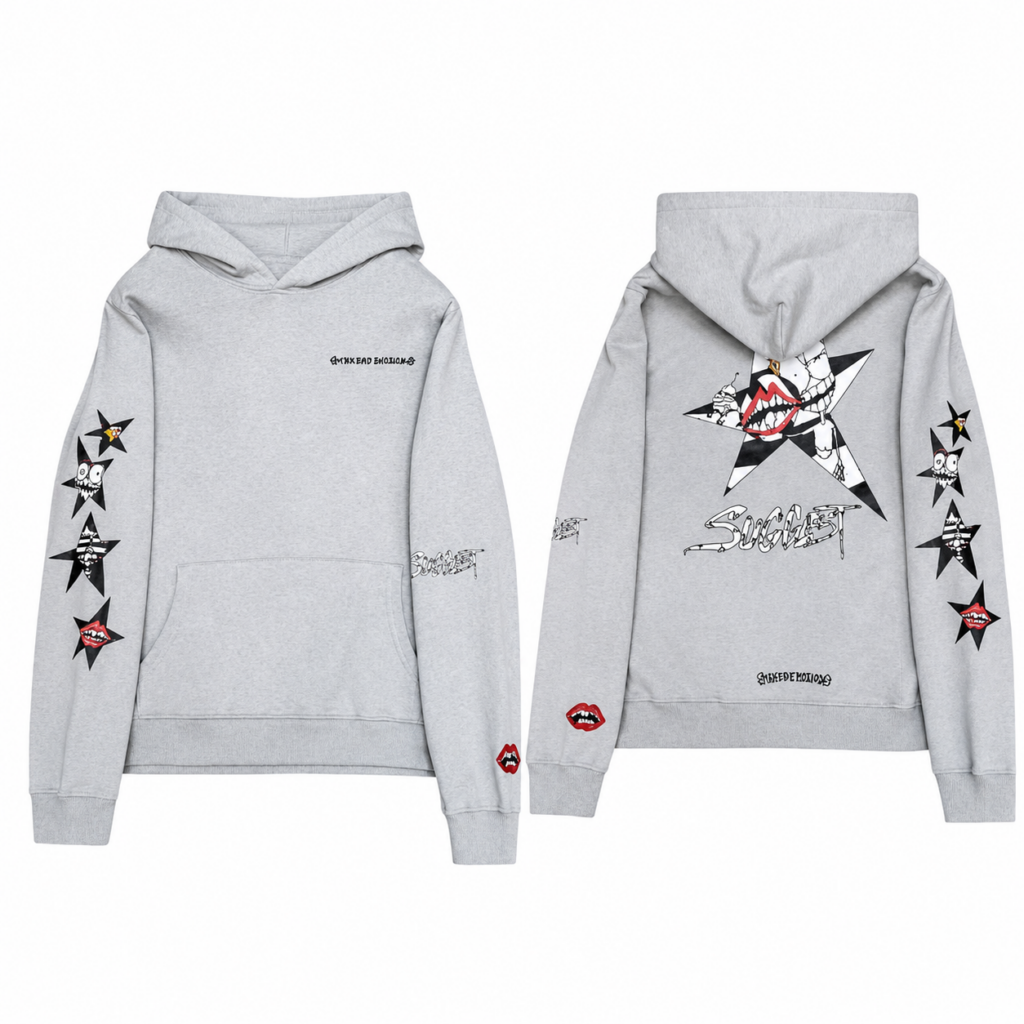 Chrome Hearts Graphic Pullover Hoodie