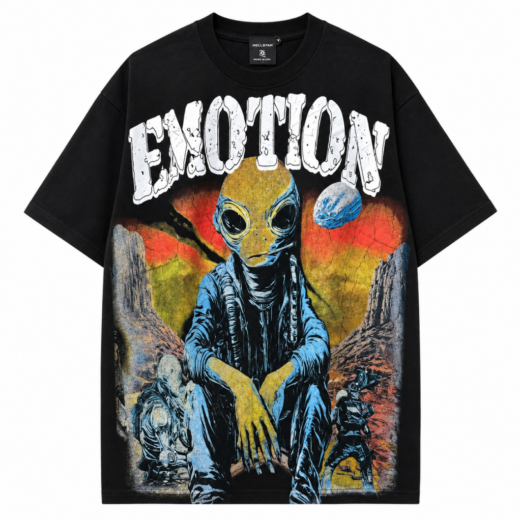 Alien Desert Graphic T-Shirt
