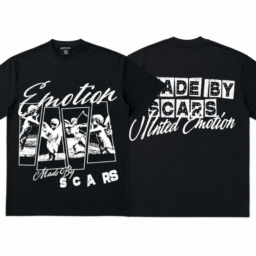 Scars Front and Back Graphic T-Shirt