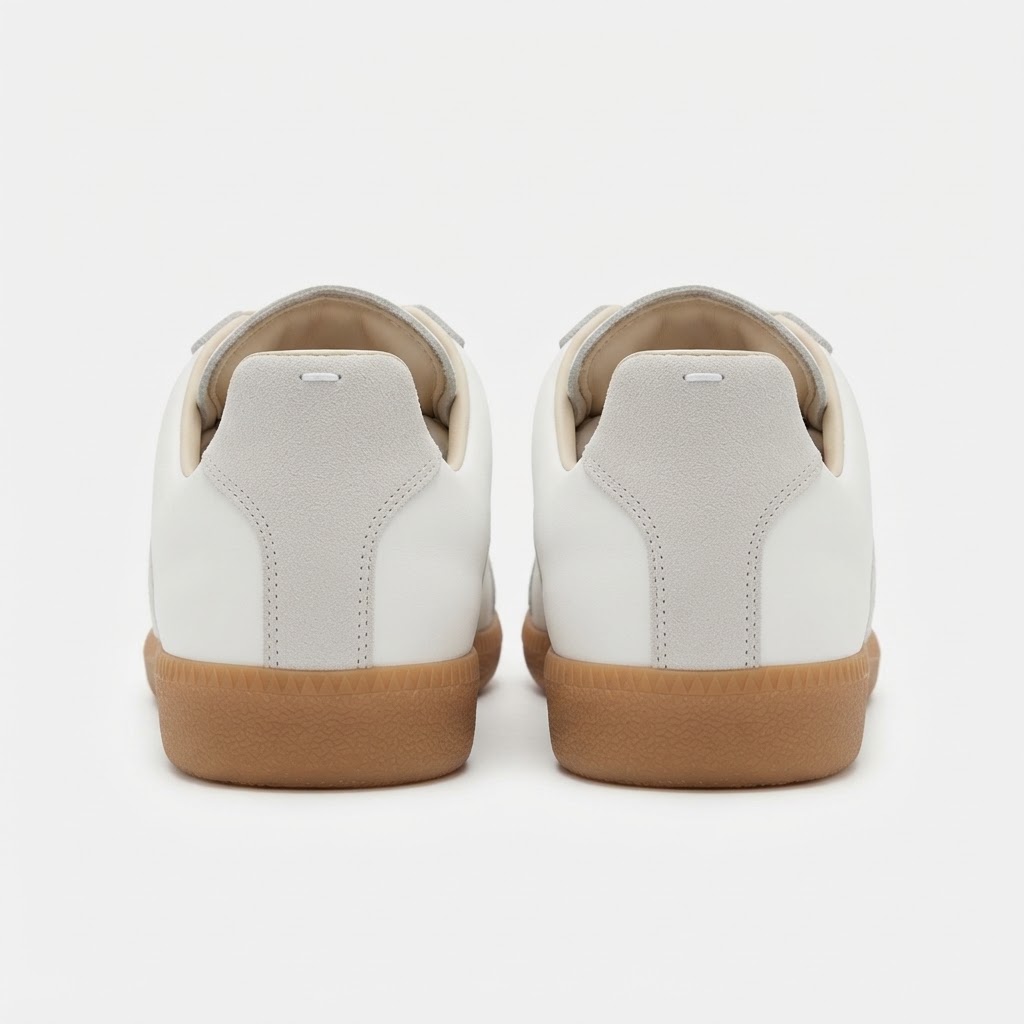 Maison Margiela Replica Low-Top Sneakers-White 4