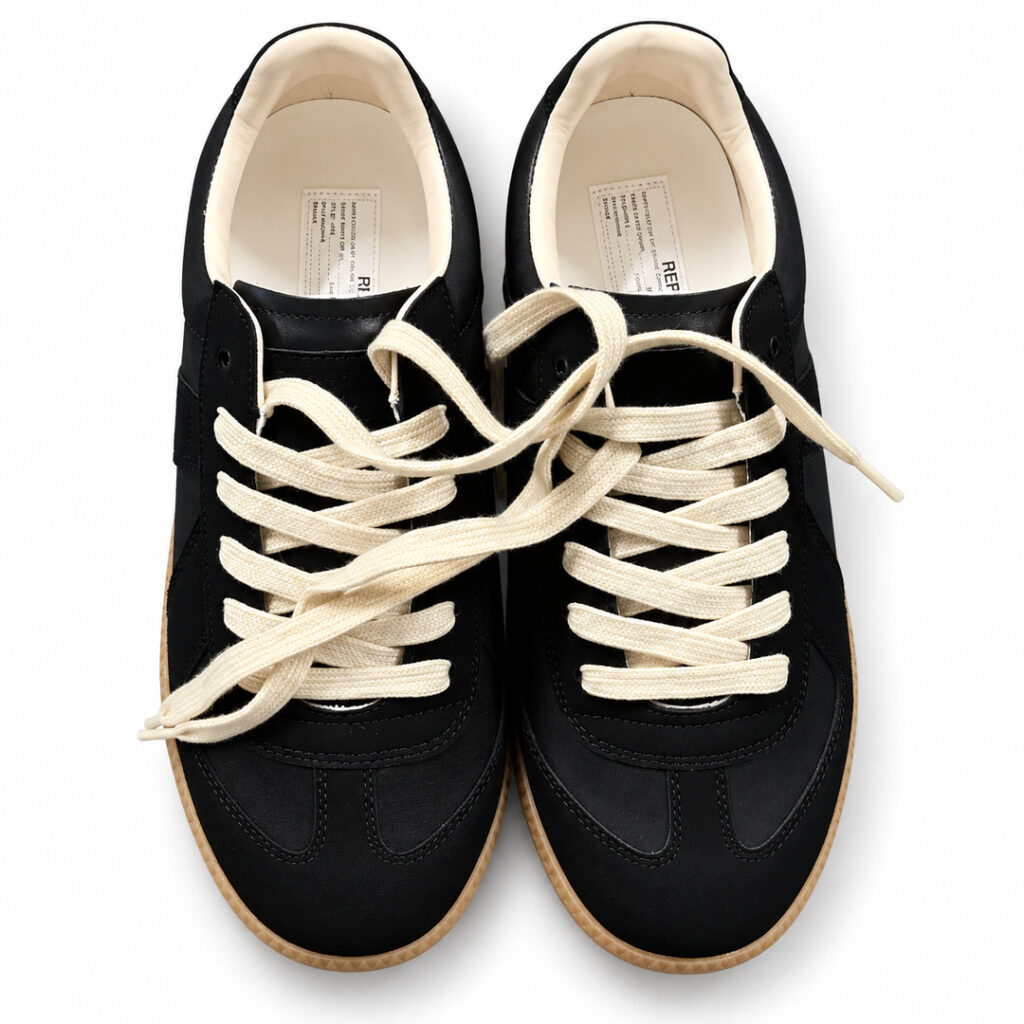 Maison Margiela Replica Low-Top Sneakers-Black