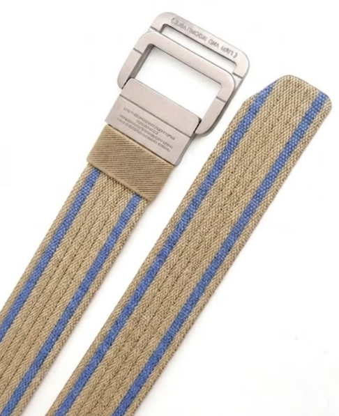 Double Ring Buckle Adjustable Canvas – 120cm – Khaki+Sun Cap 4