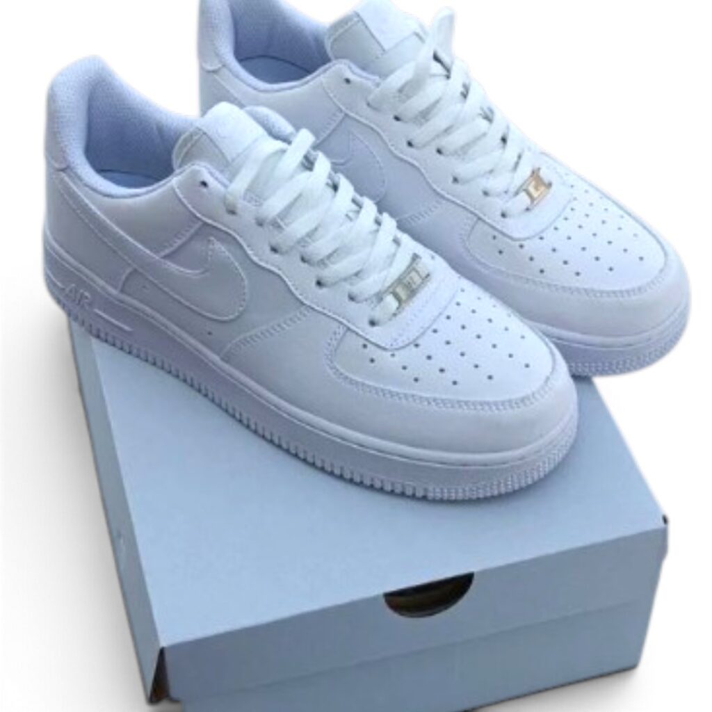 Nike Air Force 1 ’07 “White / Black” Low-Top Sneakers 3