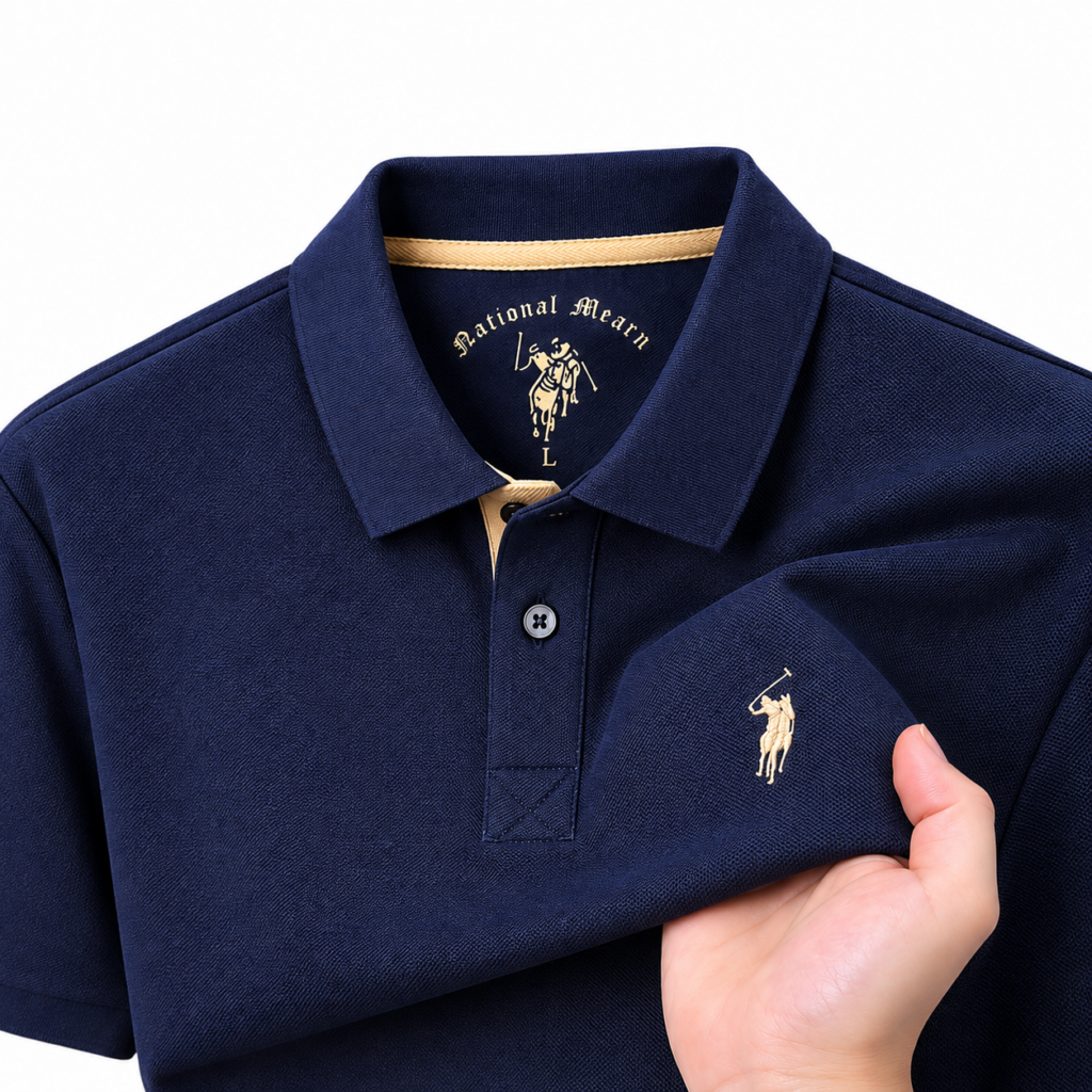 Men’s Classic Piqué Polo Shirt – 100% Cotton – Multiple Colors 3
